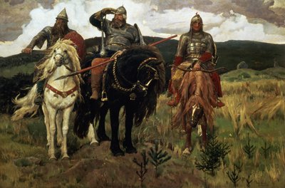 Warrior Knights by Victor Mikhailovich Vasnetsov